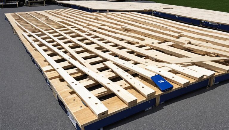 estrade en bois
