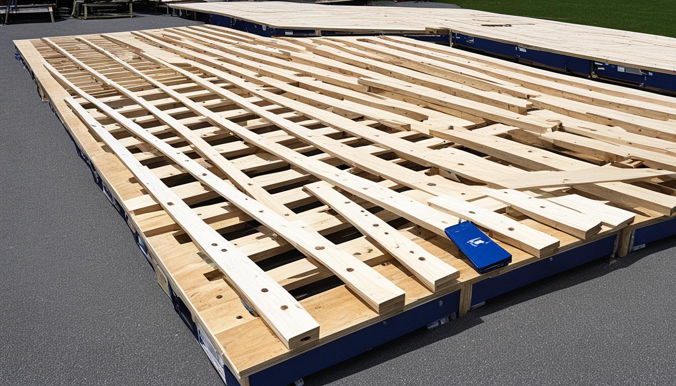 estrade en bois