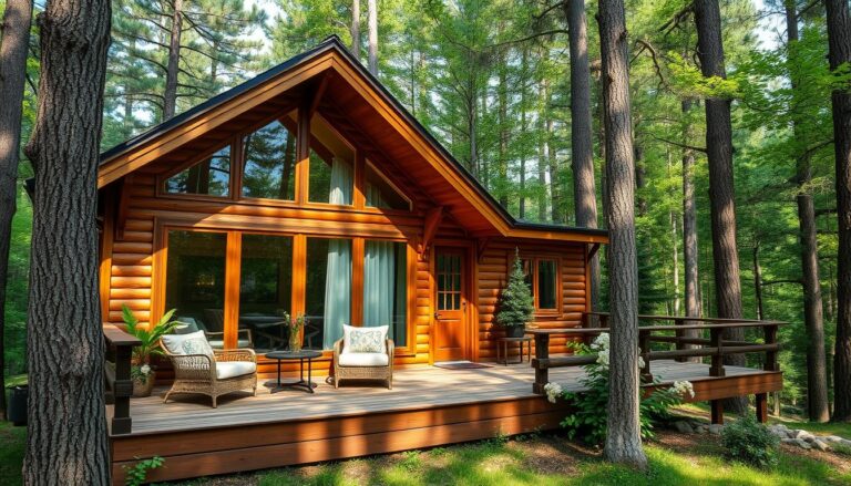 Construction en bois massif
