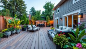 Terrasse bois composite