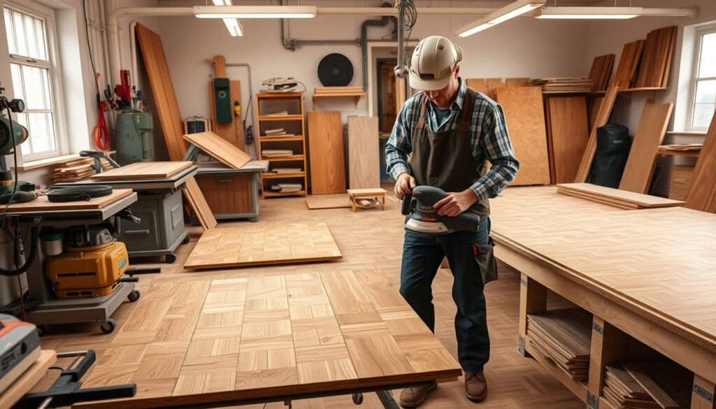 Techniques de ponçage parquet professionnel