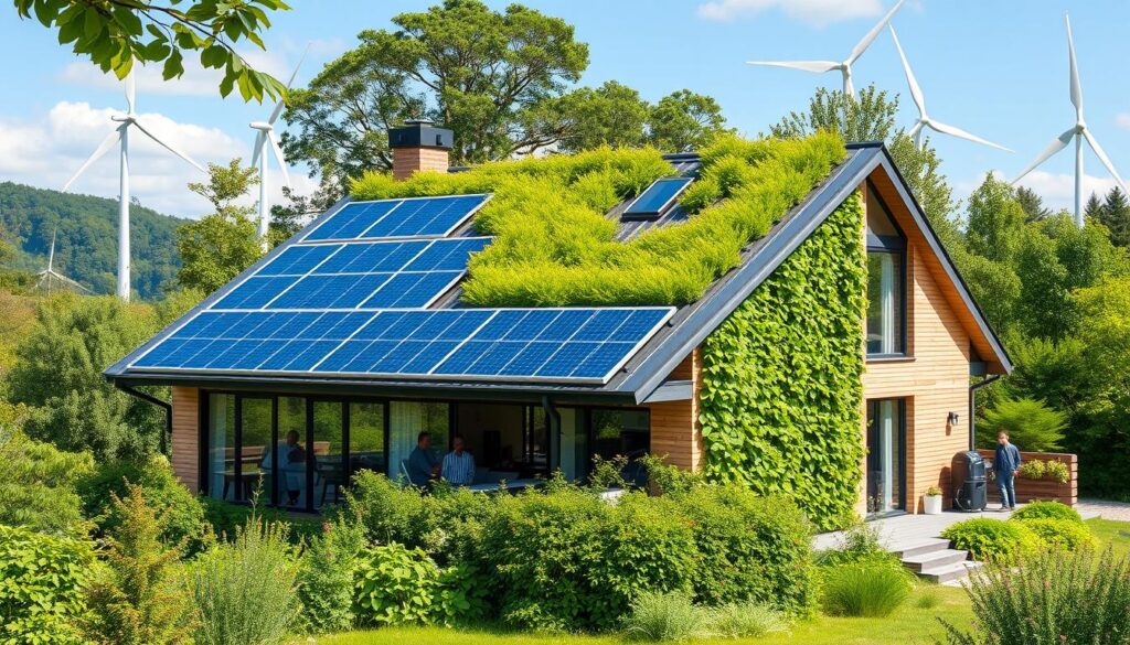 Maison autonome énergétique