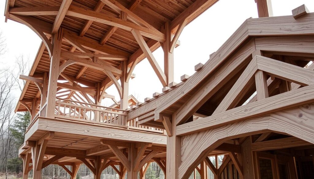 Systèmes structuraux bois lamellé-collé