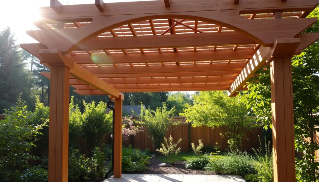 comment construire une pergola en bois soi‑même