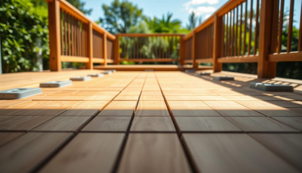 comment poser une terrasse en bois sur plots