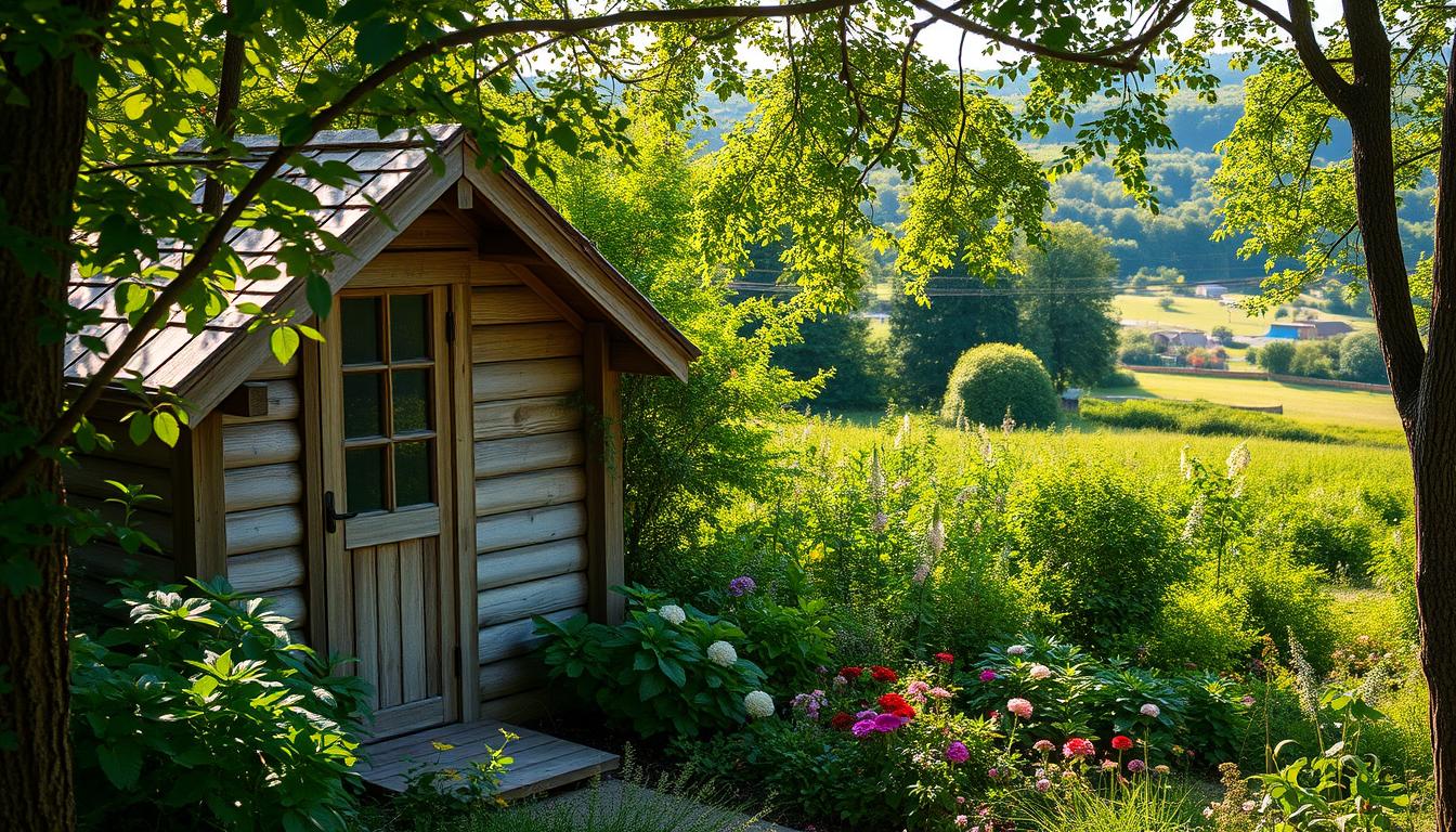 comment fabriquer une cabane de jardin en bois