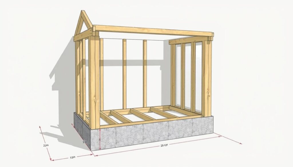 guide fondations légères pour petit abri bois