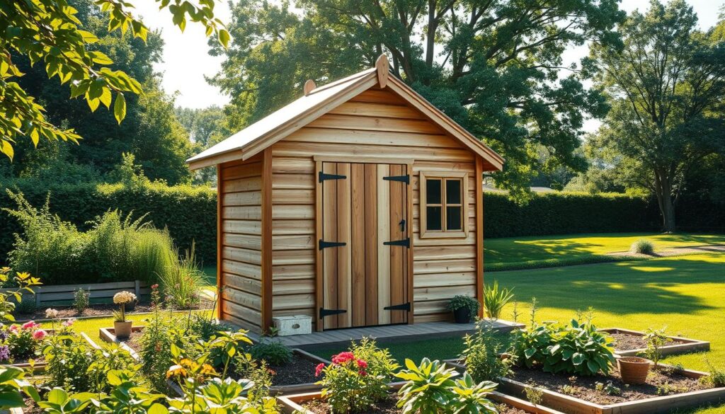 plan cabane de jardin en bois gratuit