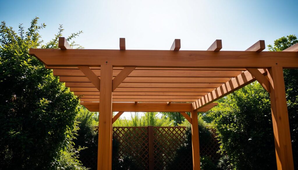 plan de structure charpente pergola bois gratuit