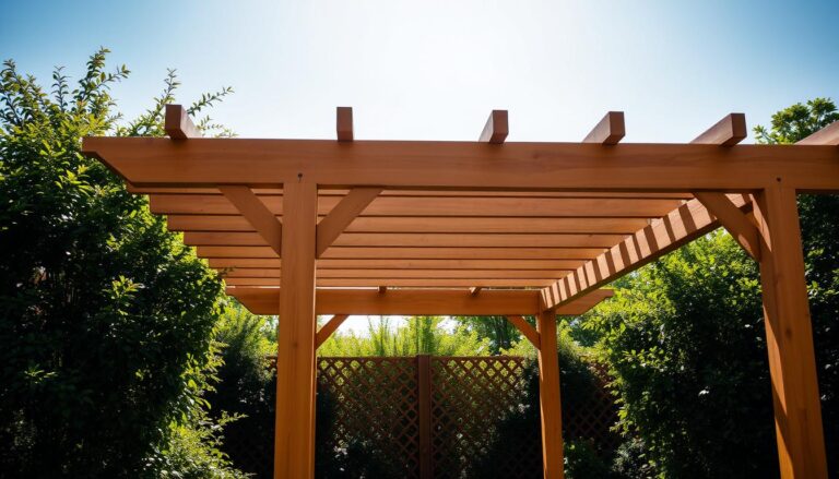 plan de structure charpente pergola bois gratuit