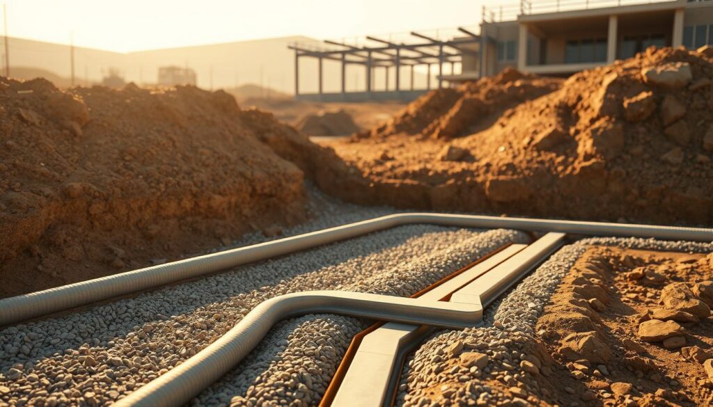 techniques de drainage avant construction sans dalle