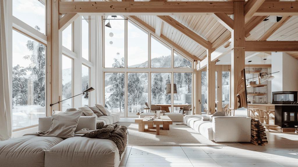 interieur chalet scandinave
