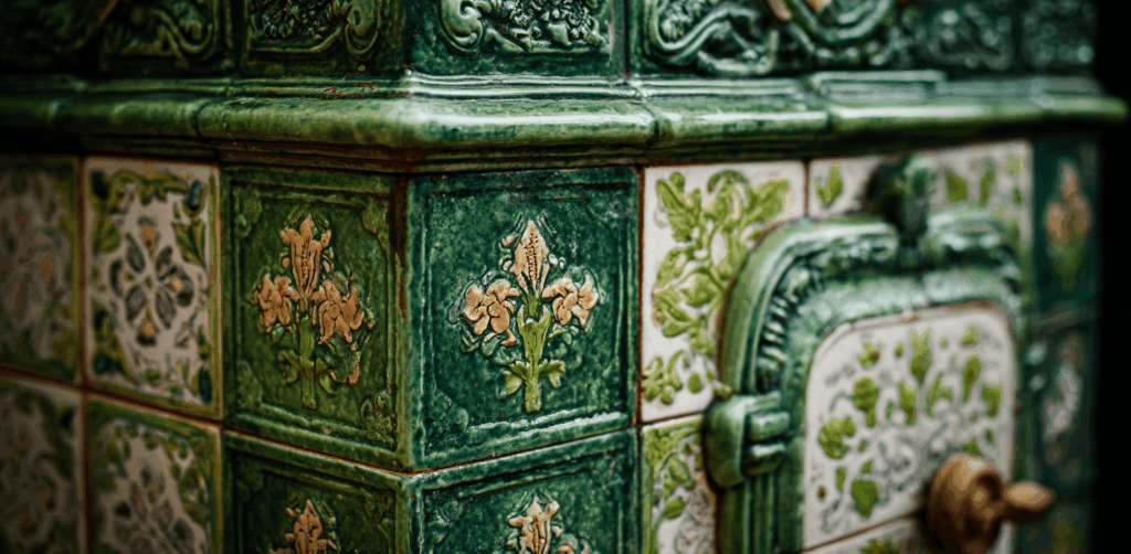 Authentique Kachelofen