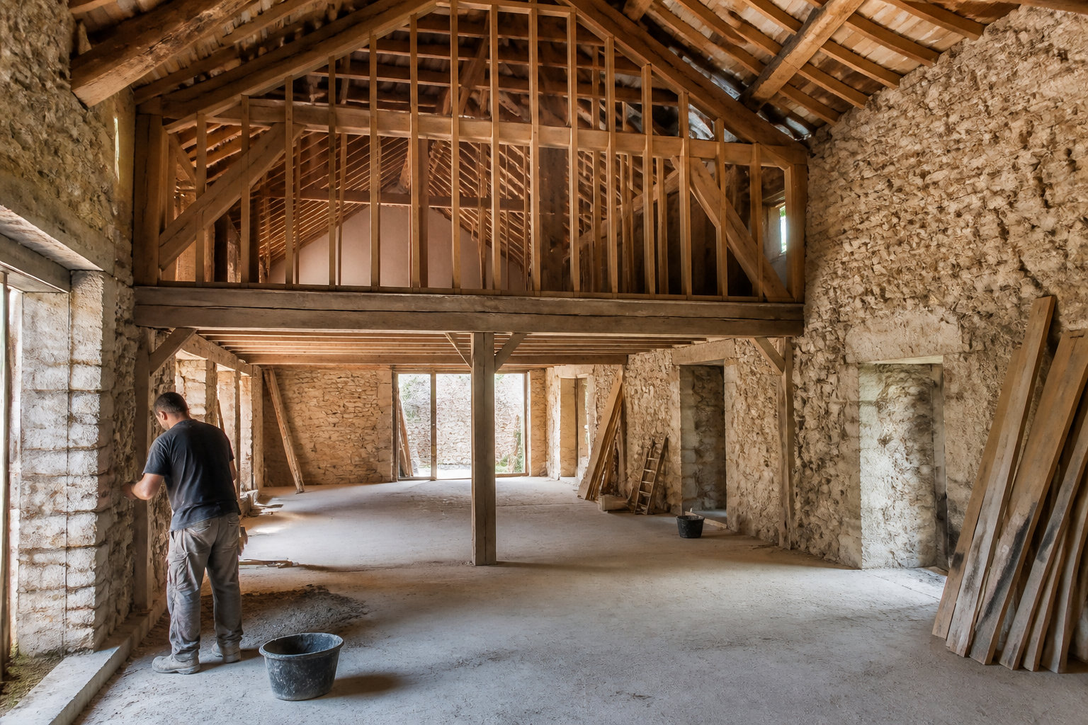 Budget et organisation du chantier de réhabilitation
